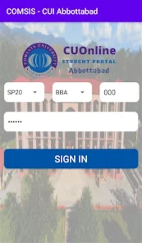 comsats student portal|CUOnline Student Portal.